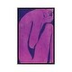 preview thumbnail 1 of 13, iCanvas "Pink" by Giuseppe Cristiano Framed Silver - 40x26
