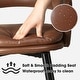preview thumbnail 45 of 50, Glitzhome Modern 3-Piece Adjustable Bar Table Faux Leather Stool Pub Sets