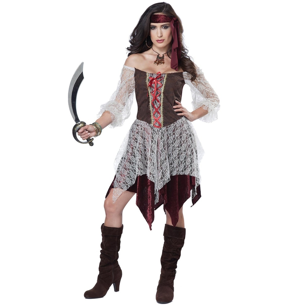 South Seas Siren Pirate Buccaneer Adult Plus Size Costume