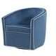 preview thumbnail 12 of 22, Kenton Barrel Style Swivel Chair by Greyson Living