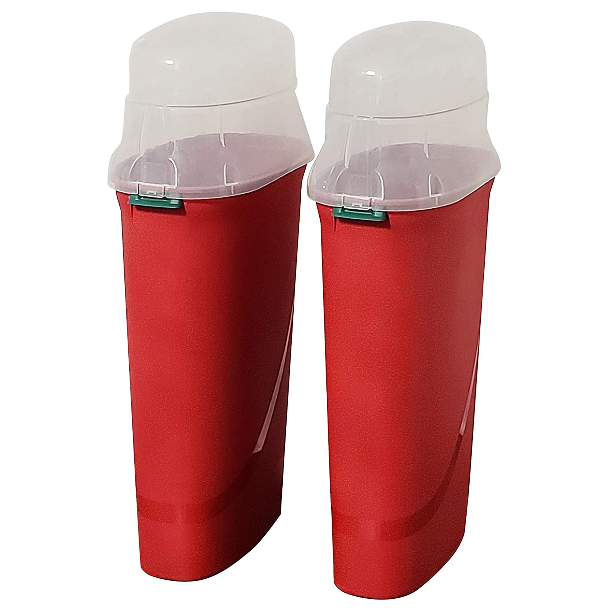 HOMZ 30 Inch Vertical Gift Wrap Storage Container Box Red Clear Lid 2 Pack 4.5 On Sale Bed Bath Beyond 37014326