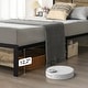 preview thumbnail 13 of 21, VECELO Platform Twin Size Kids Bed Frame with Wood Headboard,Twin Size Bed Set of 2, 3 Colors