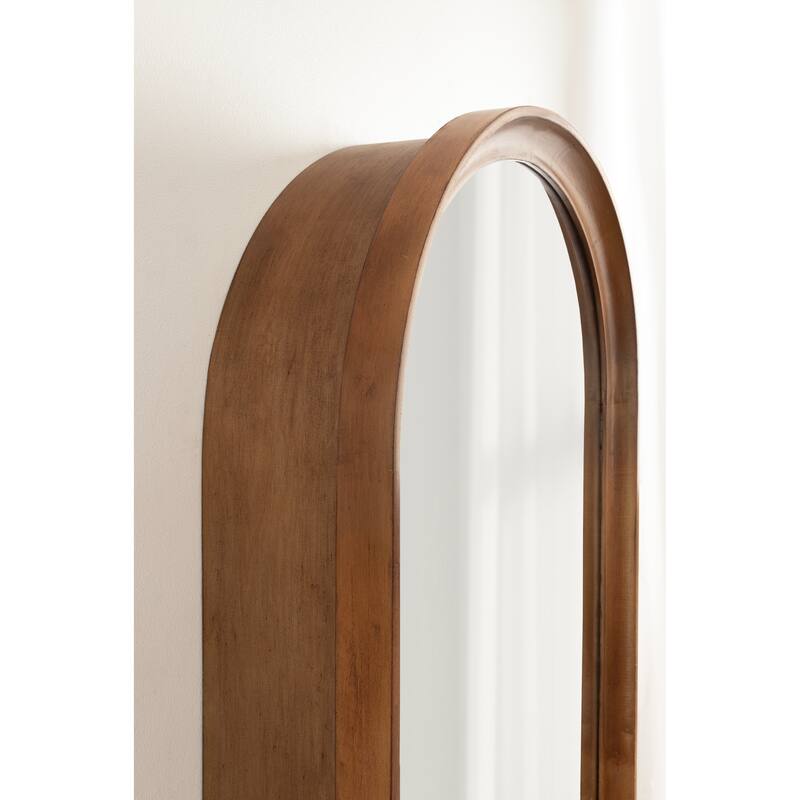 Kate and Laurel Hatherleigh Arch Mirror Vanity Cabinet - 20x6x30