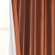 preview thumbnail 18 of 81, Exclusive Fabrics Textured Faux Dupioni Silk Thermal Blackout Curtains (1 Panel)
