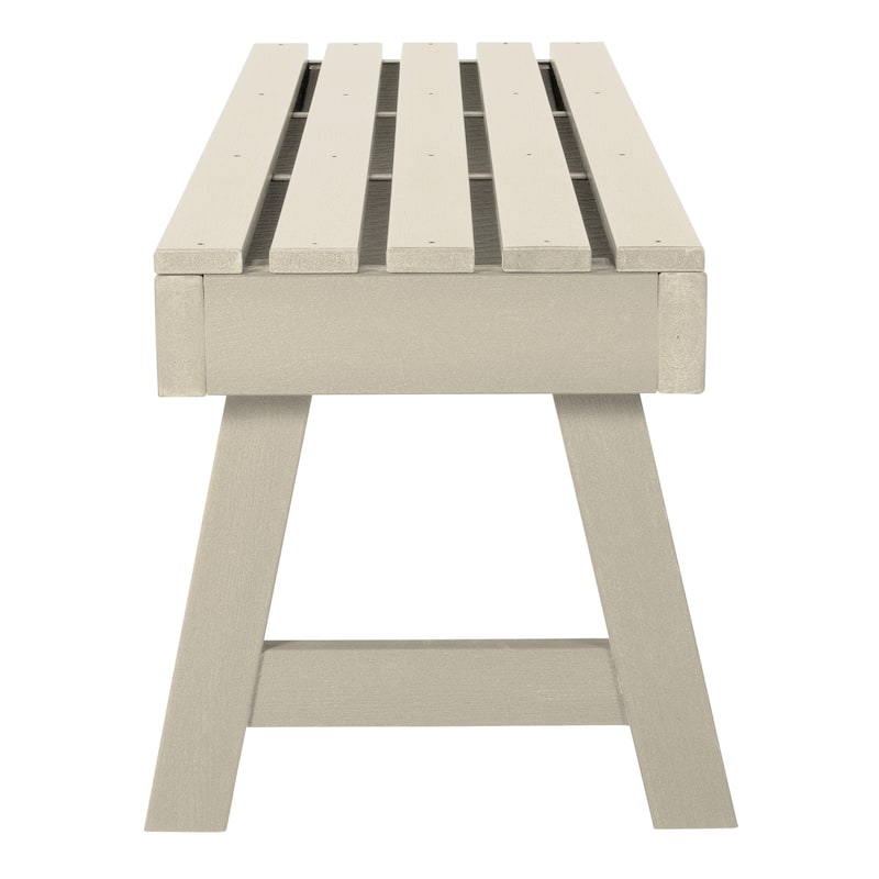 HIGHWOOD Weatherly 4-foot Eco-friendly Synthetic Wood Picnic Bench