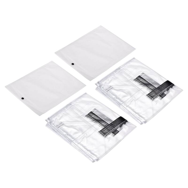 2 Pack Universal Luggage Protector 20 Inch PVC Portable Dust Cover, Transparent