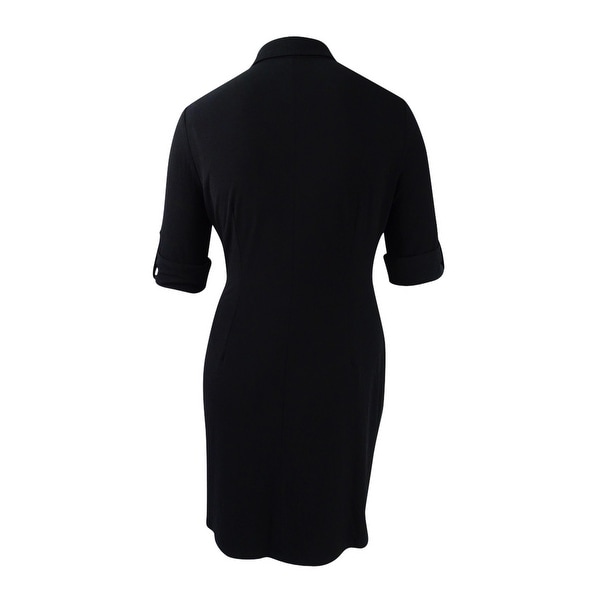 women's jersey shirt dress