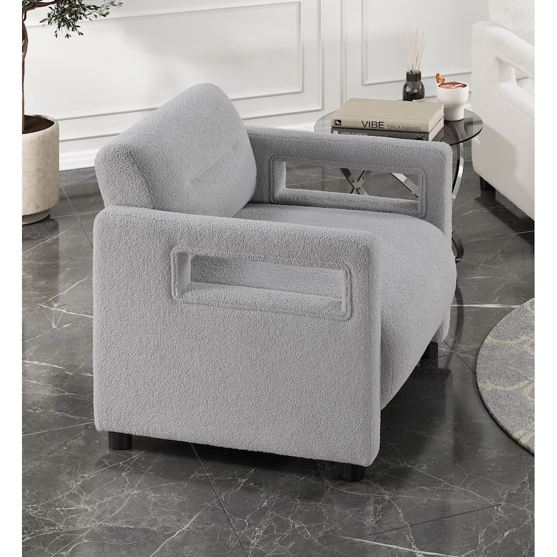 Comfortable Armchair with Stylish Upholstery for Home Decoration