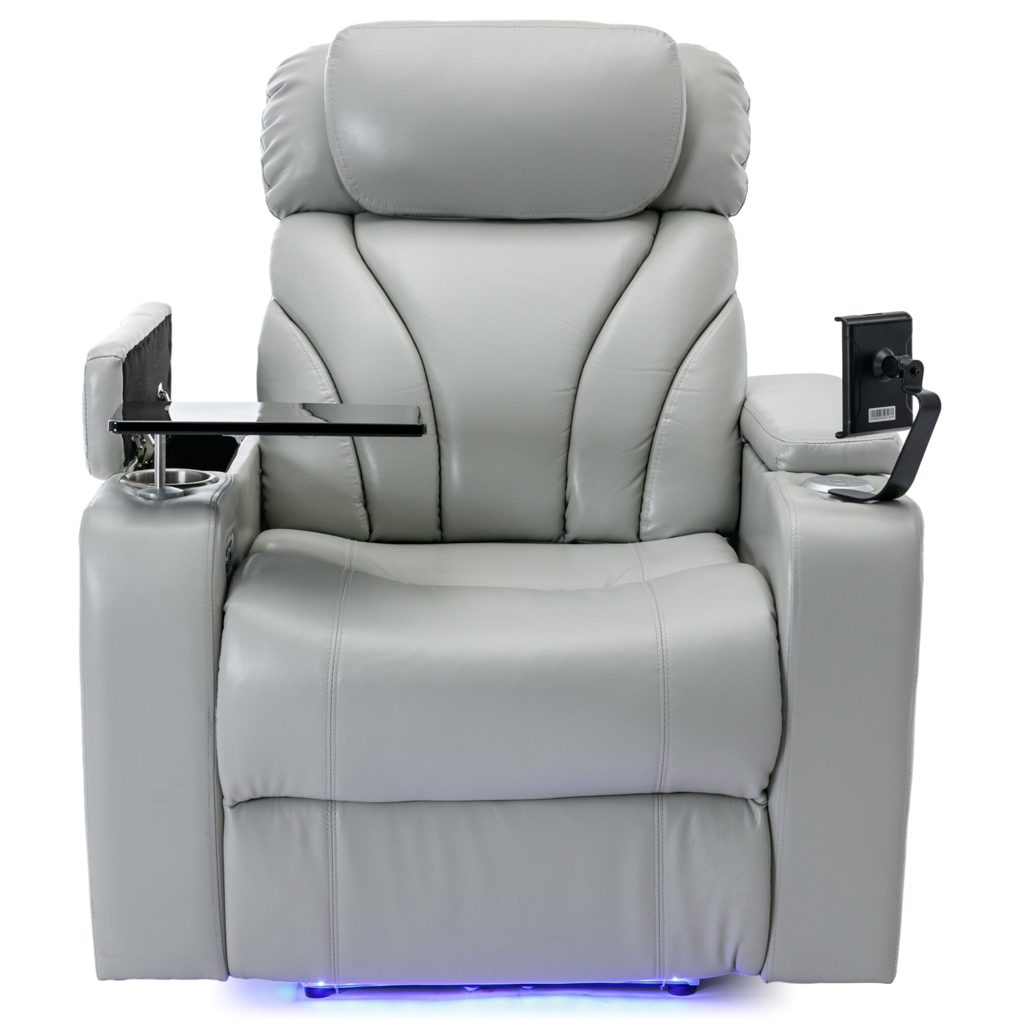 Recliner with storage shop and cup holder