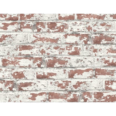 Luxe Haven Soho Brick Peel and Stick Wallpaper