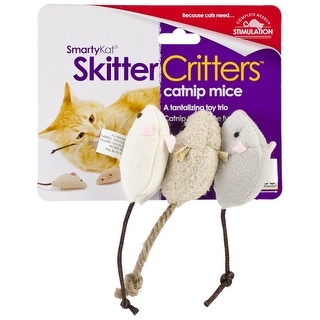 smartykat skitter critters catnip toy
