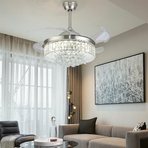 36'' 3 Light Colors Ceiling fan with Remote Control - 36 Inches