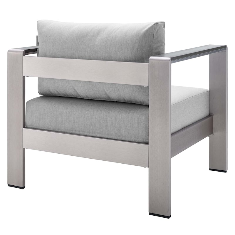 Shore Sunbrella Outdoor Patio Aluminum 4 Piece Set