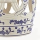 preview thumbnail 75 of 78, Lucky Coins 16" Chinese Ceramic Drum Garden Stool