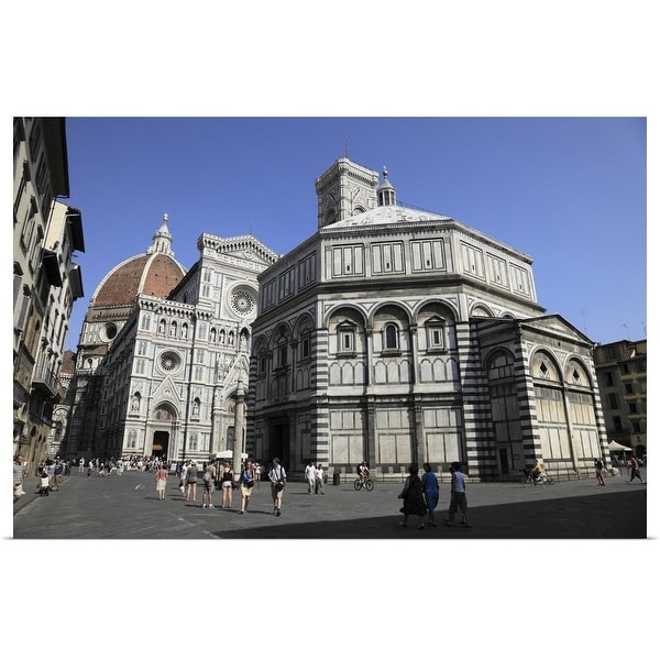 "Florence Cathedral, Florence, Tuscany, Italy" Poster Print