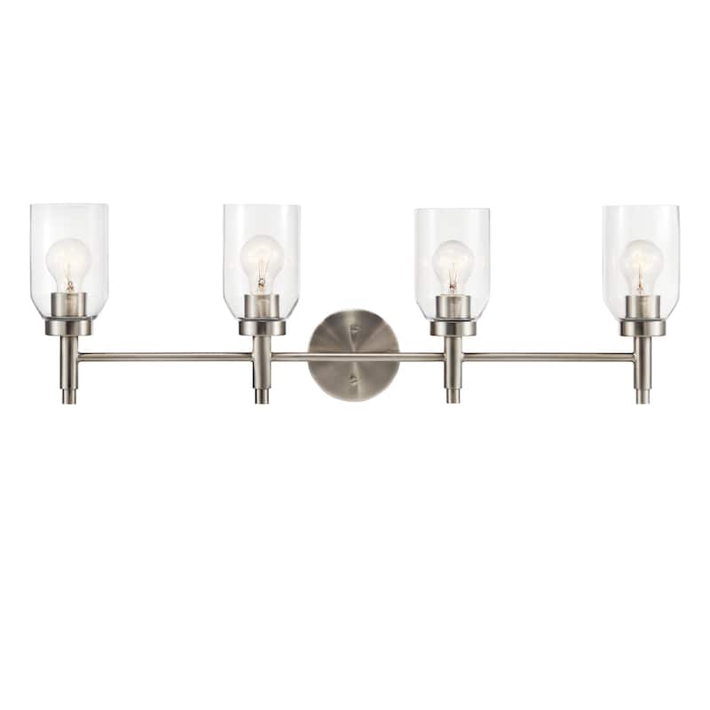 Kichler Lighting Madden Bathroom Vanity Light with Clear Glass
