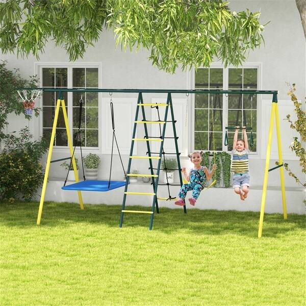 slide 2 of 6, Outdoor Swing - Multi Multi