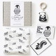 preview thumbnail 1 of 3, Wee Gallery Newborn Gift Set - Black and White