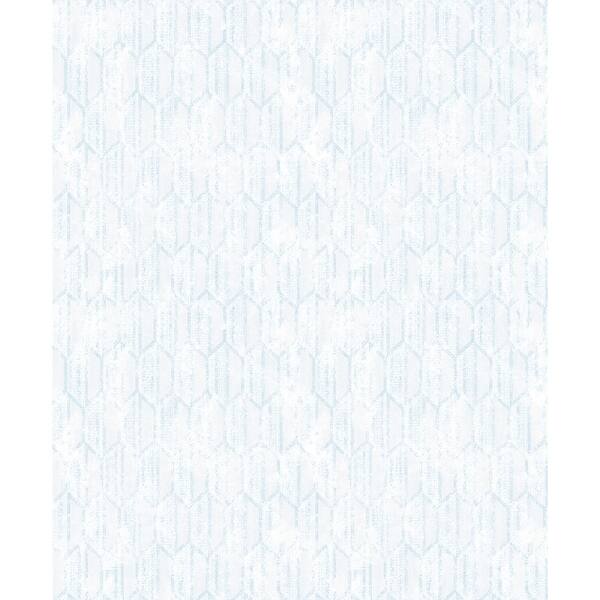 slide 2 of 4, Brewster Kendall Teal Honeycomb Geometric Wallpaper - 21in x 396in x 0.025in