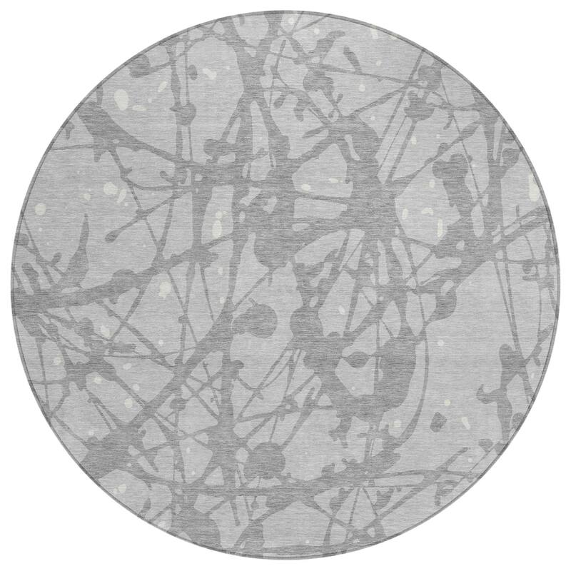 Machine Washable Indoor/ Outdoor Modern Campo Chantille Rug