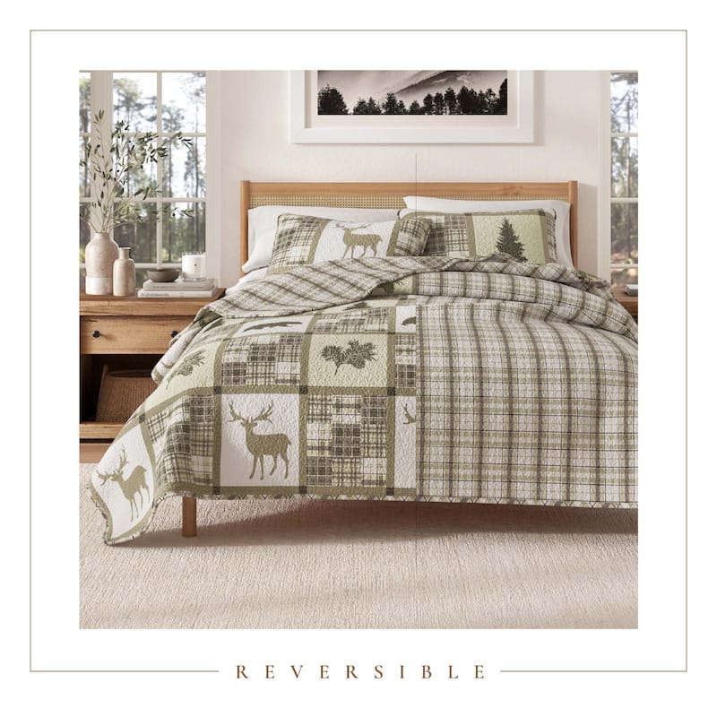 Linery & Co. Rustic Lodge All-Season Quilt Set