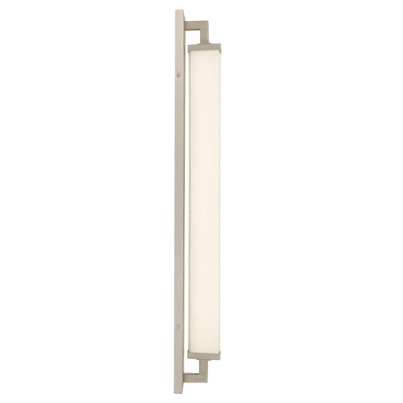 Zenith 34" Brushed Nickel LED Bathroom Vanity Light