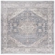preview thumbnail 106 of 115, SAFAVIEH Brentwood Vessie Traditional Oriental Rug 6'7" x 6'7" Square - Grey/Beige