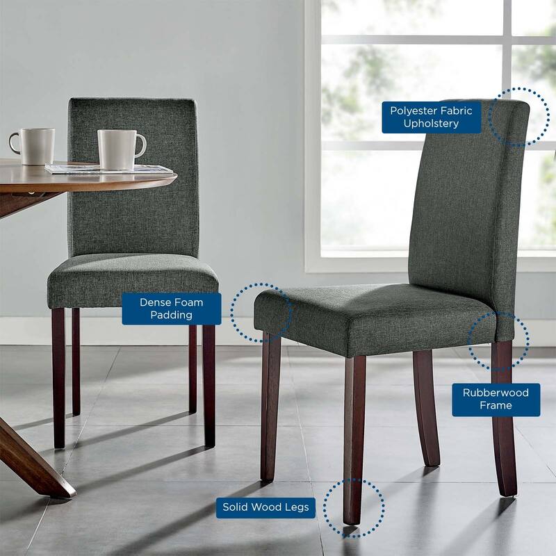 Copper Grove Piskent Upholstered Armless Side Chairs (Set of 2)