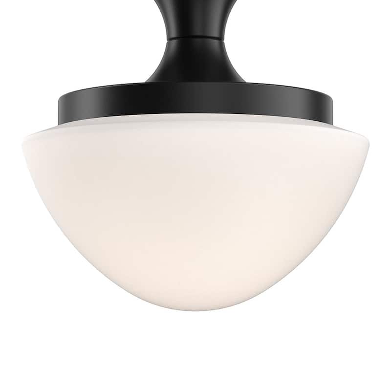 Hinkley Lighting 47811 Knox 8" Wide Semi-Flush Bowl Ceiling Fixture