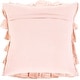 preview thumbnail 5 of 4, Ryder Ruched Ruffle 20-inch Throw Pillow
