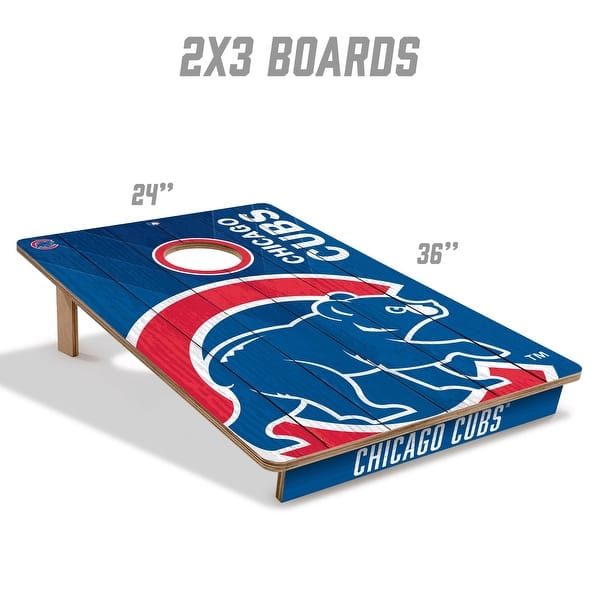 Chicago Cubs MLB Tailgate Cornhole Board Set