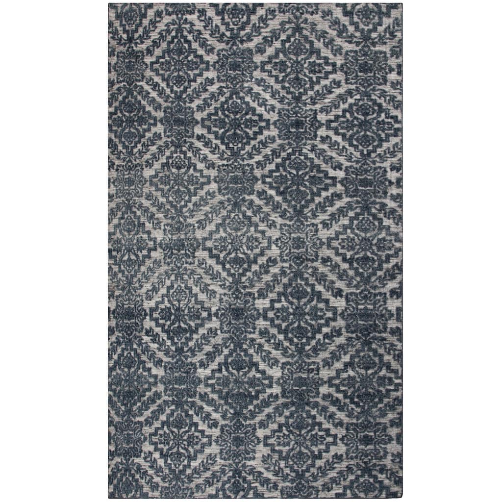 Alora Decor Coquette Hand knotted Geometric Rug