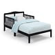 preview thumbnail 27 of 27, Wooden Toddler Bed, 53 x 29.5 x 24.50 Inch Crib, Stylish Style for Kids Bedrooms
