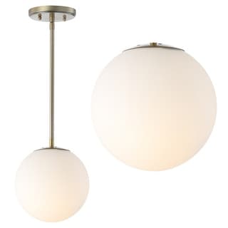 7.75" Globe LED Pendant by JONATHAN Y