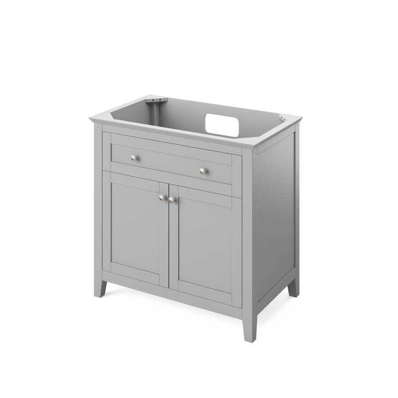 Jeffrey Alexander VN2CHA-36-NT Chatham 36" Single Free Standing Vanity - Grey - Painted