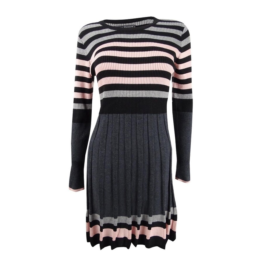 jessica howard striped sweater dress