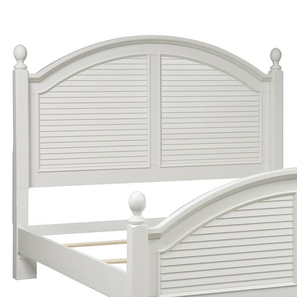 Summer House I Oyster White Queen Poster Headboard On Sale Bed Bath