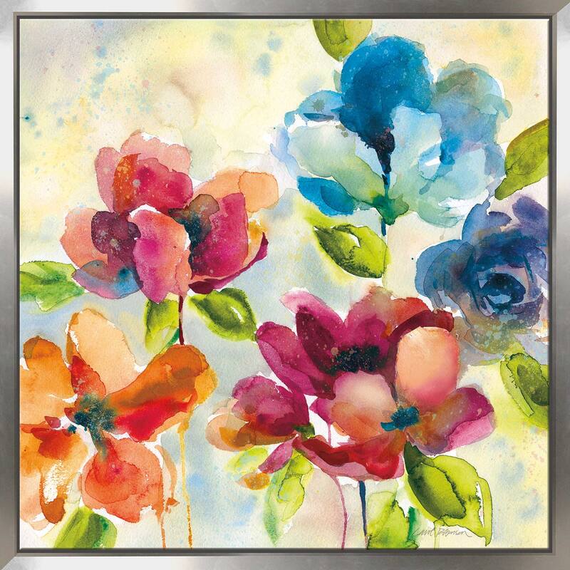 "Color My World II" by Carol Robinson Print on Floating Canvas