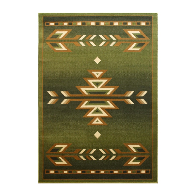 Multipurpose Southwestern Style Patterned Indoor Area Rug