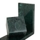 preview thumbnail 14 of 15, White, black or Green CosmoLiving by Cosmopolitan Black Marble Orb Bookends (Set of 2)