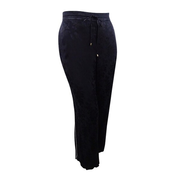 women's plus size wide leg trouser jeans