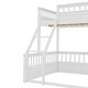 preview thumbnail 11 of 25, Twin XL over Queen Bunk Bed with Ladder and Guardrails