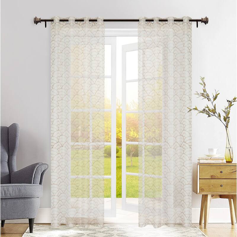 Deco Window 2 Pack Single Curtain Rod with Square Finials & Brackets Set - 44" to 84", 5/8 Inch Diameter, Brown Oil Rubbed