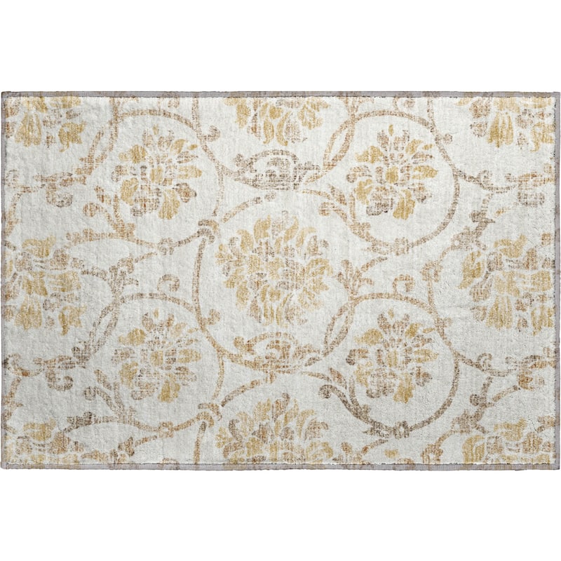 Premium Washable Super Soft Persian Floral Mayfield Rug