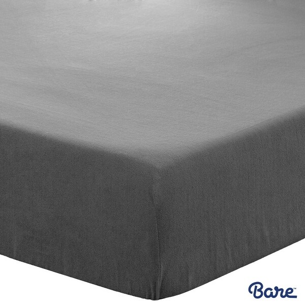Bare Home Polar Fleece Fitted Bottom Sheet, Deep Pocket & Hypoallergenic. Opens flyout.