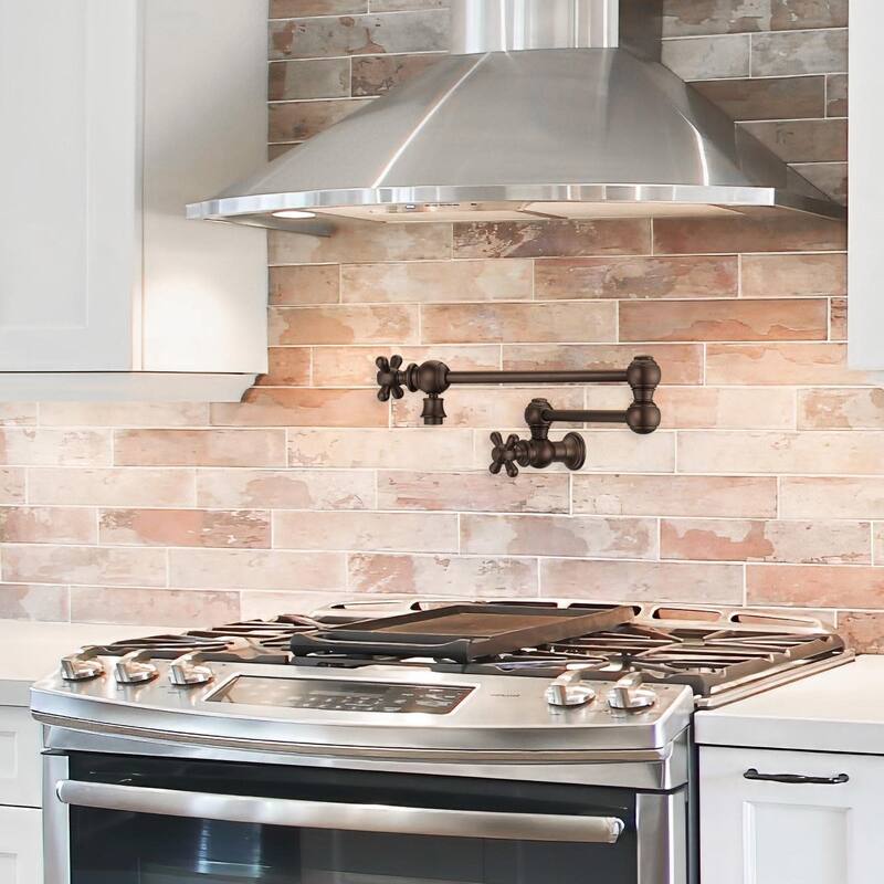 Whitehaus WHKPFCR3-9550-NT Vintage III Plus 1.8 GPM Wall Mounted