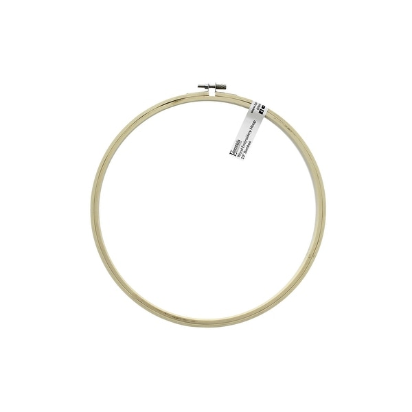 EBL Wood Embroidery Hoop 10" Bamboo. Opens flyout.