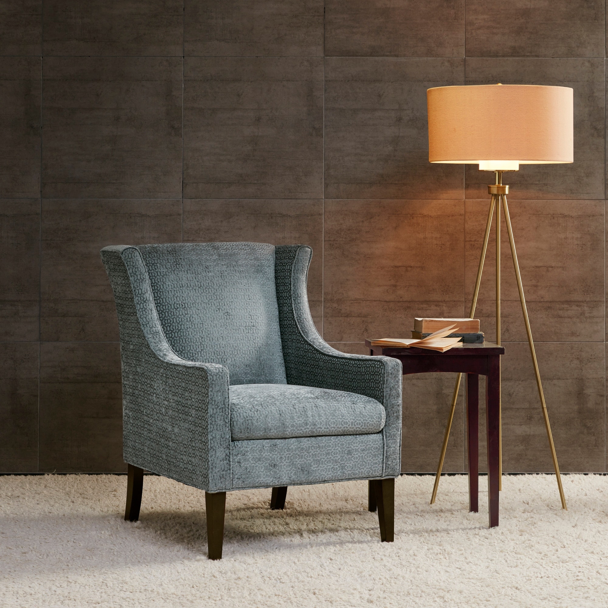 Madison park leda swoop wing chair cheap