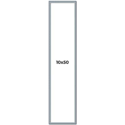 10x50 Frame Rustic Sky Blue Solid Wood Picture Frame | 0.75 Inch