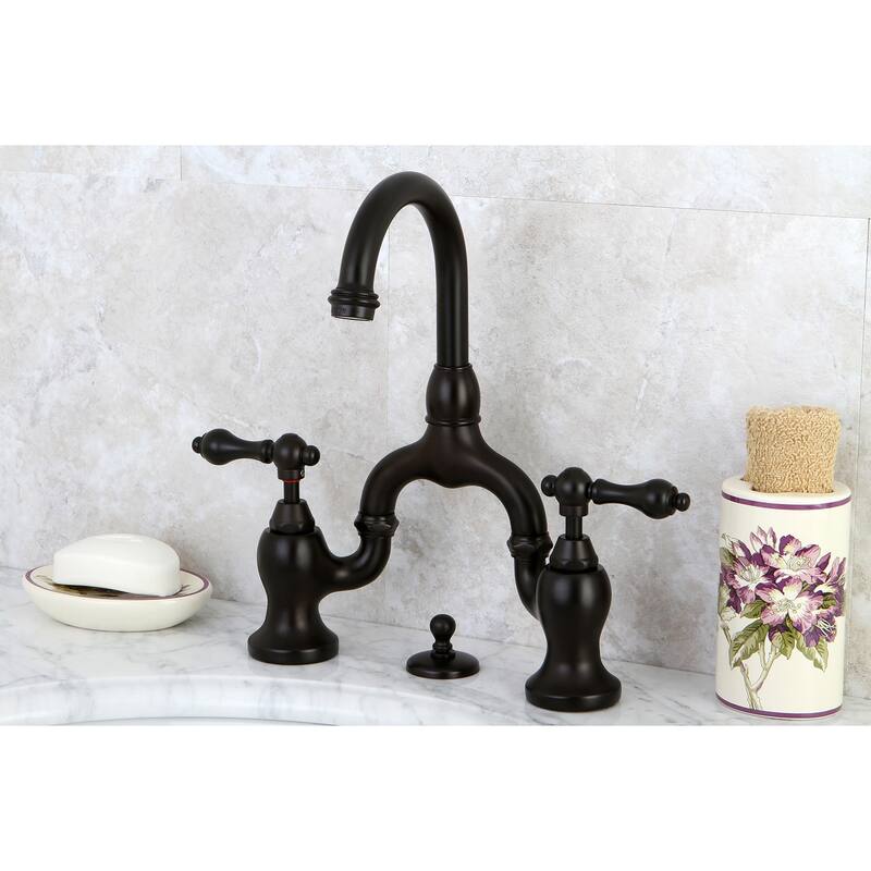 Kingston Brass English Country Bathroom Bridge Faucet